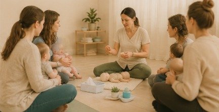 Taller de primeros auxilios pediátricos para familias